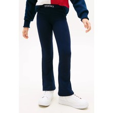 Tommy Hilfiger Kız Çocuk Tommy Foil Flare Tayt - Lacivert