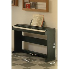 Hendest BL-8820 Dijital 88 Tuşlu Ahşap Piyano