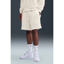 Nike Giannis Fleece 8" Mens Short Erkek Fransız Havlu Kumaş 20 cm Şort Beyaz