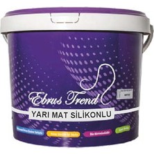 Ebrus Trend Yarı Mat Silikonlu Iç Cephe Boyası 3.5 kg C Baz