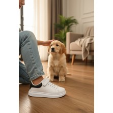 Enoch Çocuk Spor Ayakkabı Cırtlı ve Yüksek Tabanlı Konfor Model