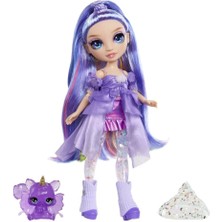 Rainbow High Shimmers Violet Willow Simli Jel Slime Aksesuarlı Bebek 4+