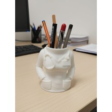 Kadın Doktor Figürlü Kalemlik | Pla | Şık ve Anlamlı Hediye