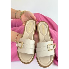 We&Me Orja Bej Cilt Terlik