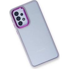 Najmaddin Newface Samsung Galaxy A73 5g Kılıf Dora Kapak - Lila