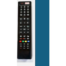 Forsky Vestel LCD LED Tv Uzaktan Kumandası Netflix Tuşlu - Yeni Seri Uyumlu