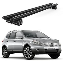 Today Auto Pençe Nissan Qashqai +2 Ara Atkı (2008-2013) Uyumlu Siyah Ara Atkı Port Bagaj Tavan Barı