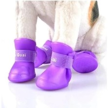 K-Yonlineticaret Silikon Kedi Köpek Ayakkabısı