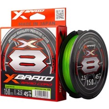 Ygk X035 Braid Cord Pe X8 150 mt Ip Misina