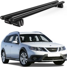 Today Auto Pençe Saab 9-3x Ara Atkı (2009-2012) Uyumlu Siyah Ara Atkı Port Bagaj Tavan Barı