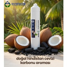 As Water Tüm Su Arıtma Cihazları Için Elite Post Karbon Coconut Elite Serisi Tatlandırıcı Filtre