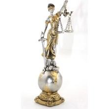 K-Yonlineticaret Polyester Adalet Figürü