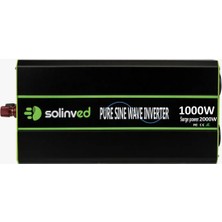 Solinved 12V 1000W Saf Sinüs Invertör – SLVP1000