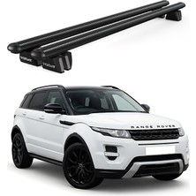 Today Auto Pençe Land Rover Evoque 5d Ara Atkı (2011-2018) Uyumlu Siyah Ara Atkı Port Bagaj Tavan Barı