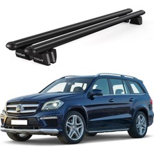 Today Auto Pençe Mercedes-Benz Gl Ara Atkı (X166) (2013-2016) Uyumlu Siyah Ara Atkı Port Bagaj Tavan Barı