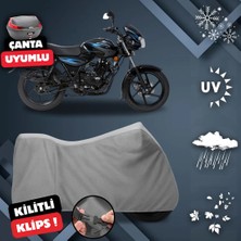ULTRASHOP Bajaj Discover 125 St Motosiklet Brandası Arka Çanta Uyumlu Su Geçirmez Motosiklet Branda