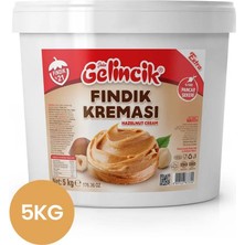 Gelincik Fındık Kreması (Krokan) 5 kg – Parça Fındıklı Profesyonel Dolgu Kreması