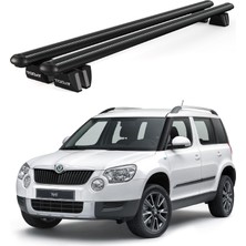 Today Auto Pençe Skoda Yeti Ara Atkı (2010-2017) Uyumlu Siyah Ara Atkı Port Bagaj Tavan Barı