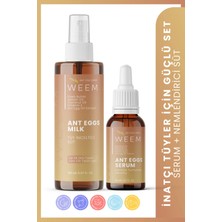 Weem Karınca Yumurtası Yağı Içeren Tüy Azaltıcı Serum 30 ml ve Vücut Nemlendirici Süt 150 ml