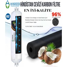 As Water Tüm Su Arıtma Cihazları Için  Post Karbon Coconut Tatlandırıcı Filtre