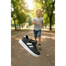 Enoch Unisex Çocuk Spor Ayakkabı Cırtlı ve Bağcıklı Sportif Model