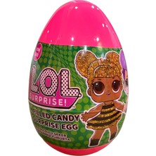 Lol Sürpriz Sakız Dolgulu Şeker Dev Yumurta 15 gr *3'lü