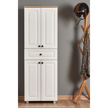 EUR036 4 Kapak ve Tek Çekmeceli Çok Amaçlı Dolap