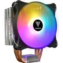 Starseven Gamdias Boreas E1-410 Lite, Argb, 120MM, Cpu Kule Tipi Hava Soğutma, Doğrudan Temas Teknolojisine