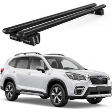 Today Auto Pençe Subaru Forester Ara Atkı (2013-2018) Uyumlu Siyah Ara Atkı Port Bagaj Tavan Barı