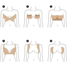 K-Yonlineticaret Göğüs Dikleştirme Bandı S Beden 2.5 Cm.