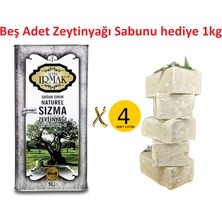 Altın Irmak Yeni Sezon Soğuk Sıkım Natürel Sızma Zeytinyağı 5 Litre x 4 Adet=20 Litre Kampanya: 1 kg Zeytinyağı Sabunu Hediye