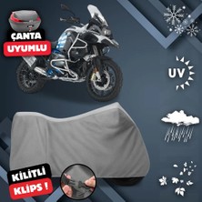 ULTRASHOP Bmw R 1200 Gs Adventure Motosiklet Brandası Arka Çanta Uyumlu Su Geçirmez Motosiklet Branda