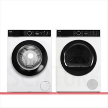 Vestel 2'li Beyaz Eşya Seti (Cmı 97402 Çamaşır + Km 97402 Kurutma)