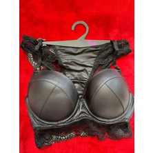 Nova Vita Siyah Deri Takımı