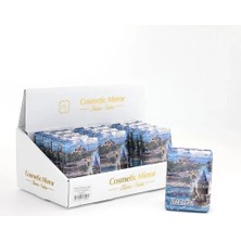 K-Yonlineticaret Taşlı Istanbul Tasarımı El Aynası Kalın Model 12