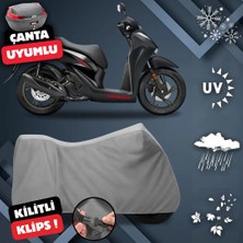 ULTRASHOP Honda Pcx 150 Su Geçirmez Motosiklet Brandası Arka Çanta Top Case Uyumlu Motosiklet Branda