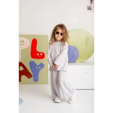 Zeyland Unisex Çocuk Yumoş Ikili Takım - Gri