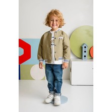 Mininio Erkek Çocuk Montlu Üçlü Takım - Haki