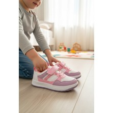 Enoch Çocuk Spor Ayakkabı Fileli Cırtlı ve Bağcıklı Ortopedik Model