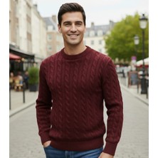 Jakc Ways Bisiklet Yaka Erkek Triko Kazak