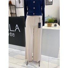 Sentez Beş Cepli Ispanyol Paça Pantalon