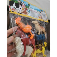 Toys Çiftlik Hayvanları, 6 Adet Büyük Boy, Farm Animals,