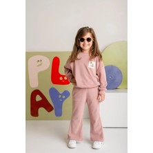 Zeyland Kız Çocuk Polar Ikili Takım - Pembe