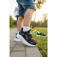 Enoch Hava Kanallı File Dokulu ve Topuk Destekli Çocuk Ayakkabı