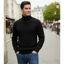 Jakc Ways Balıkçı Yaka Erkek Boğazlı Kazak