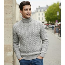 Jakc Ways Balıkçı Yaka Erkek Boğazlı Kazak