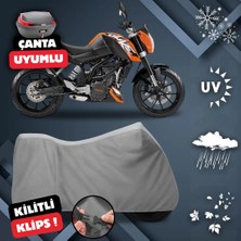 ULTRASHOP Ktm 125 Duke Motosiklet Brandası Arka Çanta Uyumlu Su Geçirmez Motosiklet Branda