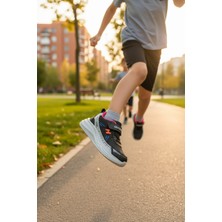 Enoch Hava Kanallı File Dokulu ve Topuk Destekli Çocuk Ayakkabı