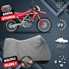 ULTRASHOP Honda Crf 250 L  Su Geçirmez Motosiklet Brandası Arka Çanta Top Case Uyumlu Motosiklet Branda