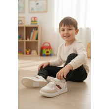 Enoch Çocuk Spor Ayakkabı Fileli Cırtlı ve Bağcıklı Ortopedik Model